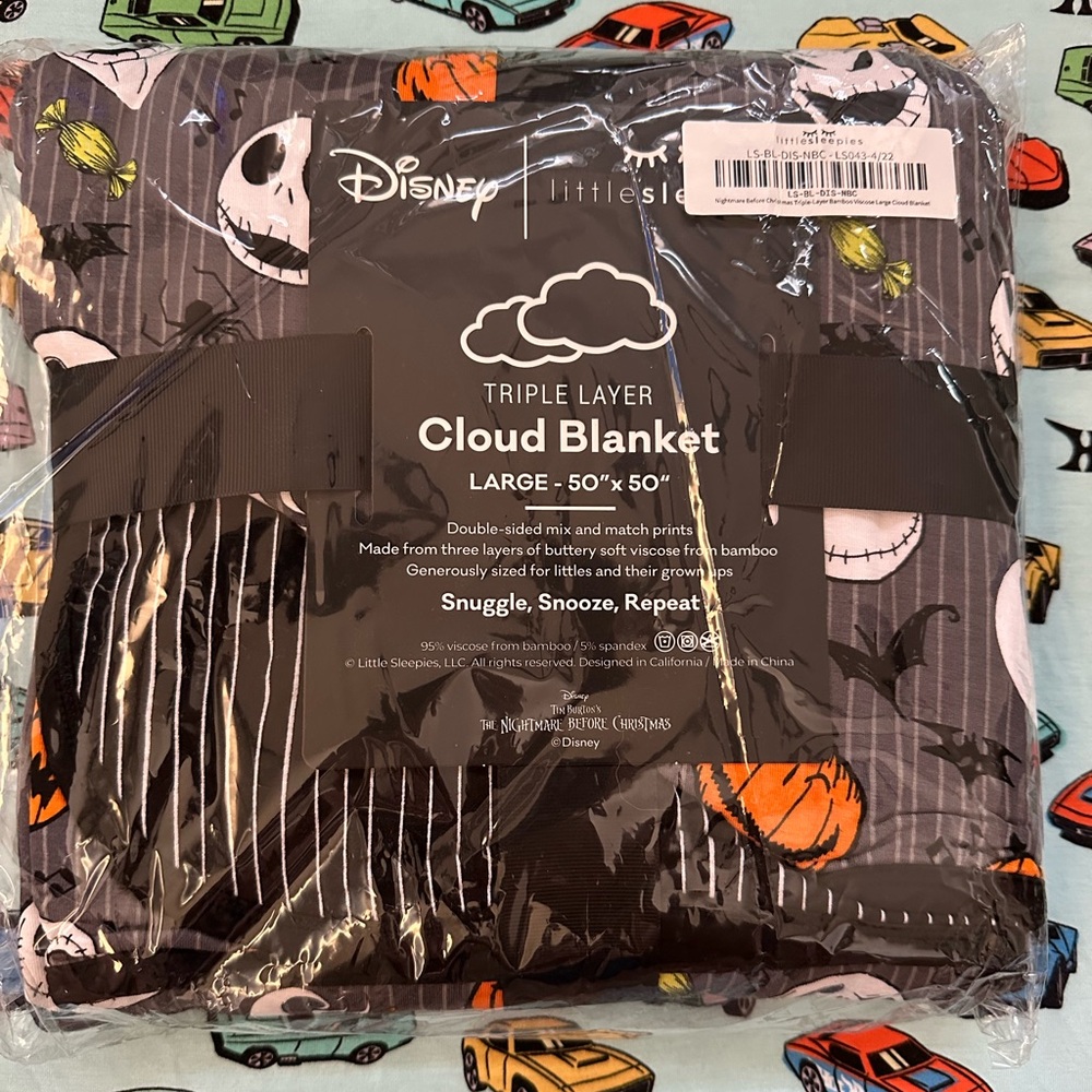 Little Sleepies OG NBC Cloud Blanket